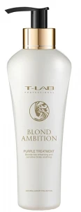 T-LAB Professional Кондиционер для коррекции цвета и питания волос Blond Ambition Purple Treatment