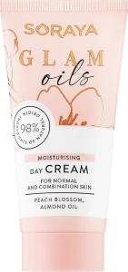 Soraya Зволожувальний денний крем для нормальної й комбінованої шкіри обличчя Glam Oils Moisturising Day Cream