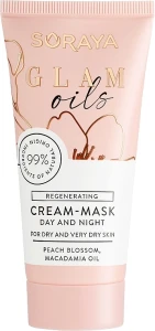 Soraya Відновлювальна крем-маска для обличчя Glam Oils Regenerating Cream-Mask