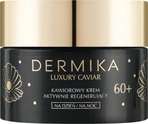 Dermika Відновлювальний денний і нічний крем для обличчя Luxury Caviar 60+ Cream
