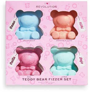 I Heart Revolution Набір "Плюшевий ведмедик" Teddy Bear Fizzer Set (fizzer/4x50g)