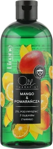 Lirene Гель для душа с маслом манго "Манго и апельсин" Shower Oil Mango & Orange Shower Gel