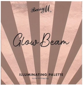 Barry M Glow Beam Illuminating Palette Палетка хайлайтерів