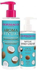 Dermacol Набір Aroma Ritual Brazilian Coconut (h/cr/150ml + soap/250ml)