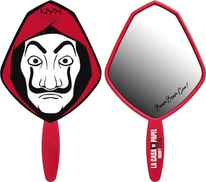 NYX Professional Makeup Дзеркало, червоне La Casa De Papel Money Heist Hand Held Mirror