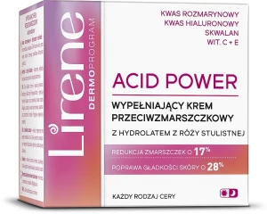 Lirene Крем для лица от морщин с розмариновой кислотой Acid Power