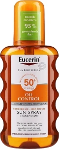 Eucerin Солнцезащитный спрей для тела SPF50+ Sun Spray SPF50+