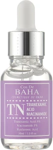 Сыворотка с транексамовой кислотой и ниацинамидом для лица и шеи - Cos De Baha Tranexamic Acid Niacinamide Serum, 30 мл