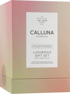 Scottish Fine Soaps Набор Calluna Botanicals Luxurious Gift Set (h/cr/75ml + b/essence/100ml + b/cr/75ml + soap/40g)