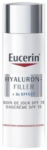 Eucerin Денний крем для нормальної й комбінованої шкіри Hyaluron-Filler 3x Day Cream SPF 15