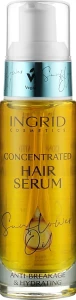 Ingrid Cosmetics Сыворотка для сухих, ломких и выпадающих волос с маслом подсолнечника Vegan Hair Serum Sunflower Oil Anti-Breakage & Hydrating