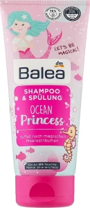 Balea Дитячий шампунь-кондиціонер "Принцеса океану" Conditioner & Shampoo Ocean Princess