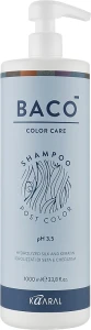 Kaaral Шампунь для волосся після фарбування Baco Color Care Post Color Shampoo pH3,5