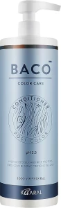Kaaral Кондиціонер для волосся після фарбування Baco Color Care Post Color Conditioner pH3,5
