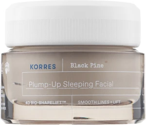 Korres Крем для обличчя з чорною сосною, 4D-ліфтинг, нічний Black Pine Plump-Op Sleeping Facial