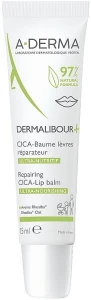 A-Derma Бальзам для губ Dermalibour Reparing Cica Lip Balm