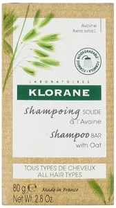 Klorane Твердий шампунь з вівсом Solid Shampoo Bar with Oat