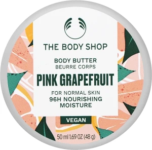 The Body Shop Олія для тіла Pink Grapefruit 96H Nourishing Moisture Body Butter