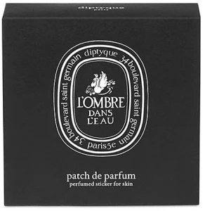 Diptyque Парфумований стікер для тіла Patch De Parfum Perfumed Sticker For Skin L'Ombre Dans L'Eau