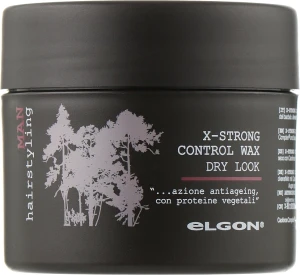 Elgon Моделирующий воск экстра-сильной фиксации для волос Man X-Strong Control Wax