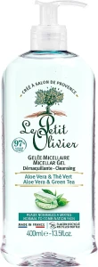 Le Petit Olivier Мицеллярный гель для лица "Алоэ и зеленый чай" Cleansing Micellar Gel