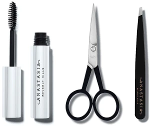 Anastasia Beverly Hills Набор для бровей Brow Grooming Kit (brow/gel/7.85ml + tweezers + scissors + bag)