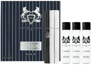 Parfums de Marly Layton Набір (edp/refill/3x10ml + case/1pcs)