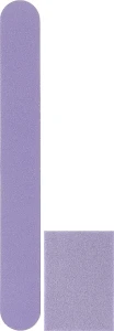 Tufi profi Набір одноразовий фіолетовий, пилочка 120/150 і баф 120/120 Premium