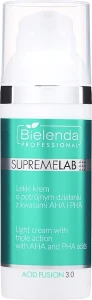 Bielenda Professional Легкий крем потрійної дії з кислотами АНА й РНА SupremeLab Acid Fusion 3.0