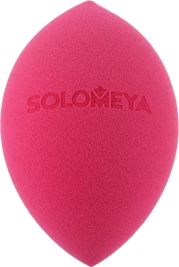 Solomeya Косметичний спонж для макіяжу зі зрізом "Рожевий" Flat End Blending Sponge Pink