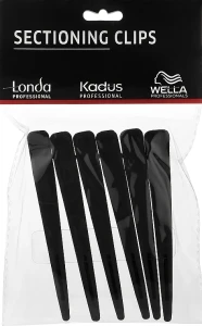 Wella Professionals Фиксаторы для волос черные, 6 шт. Hairclips