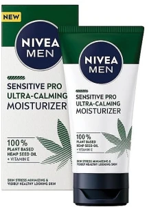 Nivea Успокаивающий крем для лица с конопляным маслом MEN Sensitive Pro Ultra-calming
