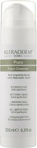 Kleraderm Пінка для вмивання з мигдальною кислотою Uomo Face Cleanser