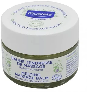 Mustela Масажний бальзам для дітей Melting Massage Balm Organic