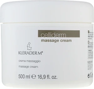 Kleraderm Крем массажный для тела Celliderm Massage Cream