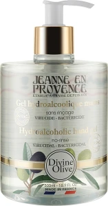 Jeanne en Provence Гель для миття рук з дозатором Divine Olive Hydroalcoholic Hand Gel