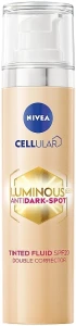 Nivea Тонирующий флюид "Двойная коррекция" Cellular Luminous 630 Anti Dark-Spot SPF20