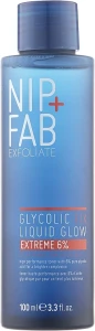 NIP + FAB Рідкий відлущувальний засіб для обличчя Glycolic Fix Liquid Glow 6%