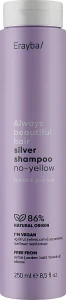 Erayba Шампунь антижелтый для седых и осветленных волос ABH Silver No-Yellow Shampoo