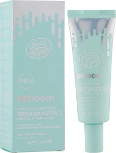 BodyBoom Зволожувальний і матувальний денний крем для обличчя FaceBoom Moisturizing-Mattifying Face Cream