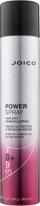Joico Лак екстрасильної фіксації (фіксація 8-10) Style and Finish Power Spray Fast-Dry Finishing Spray-Hold 8-10