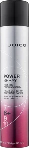 Joico Лак экстра сильной фиксации (фиксация 8-10) Style and Finish Power Spray Fast-Dry Finishing Spray-Hold 8-10