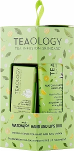 Teaology Набір Hands & Lip Duo Matcha Set (lip/balm/4g+h/cr/75ml)