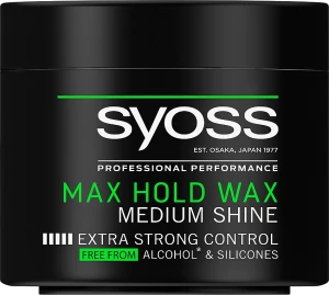 SYOSS Віск для волосся Max Hold Wax