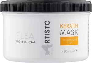 Elea Professional Маска реструктурувальна для волосся Artisto Salon Keratin Mask For Damaged Hair