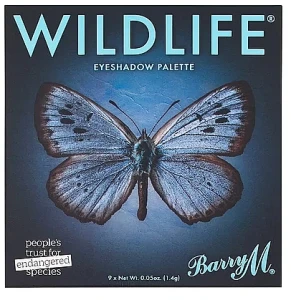 Barry M Cosmetics Wildlife Butterfly WLEP6 Eyeshadow Charity Palette Палетка теней для век