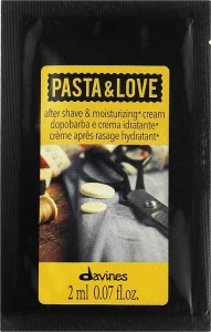 Davines Крем после бритья + увлажняющий крем Pasta & Love After Shave + Moisturizing Cream (пробник)