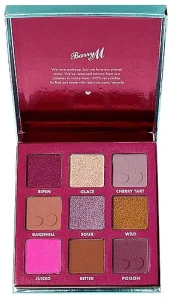 Barry M Black Cherry Eyeshadow Palette Палетка теней для век