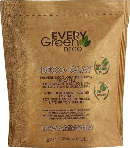 EveryGreen Осветляющая крем-пудра для волос Deco Clay, 500g