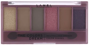 LAMEL Make Up The Colors Dream Набор теней для век